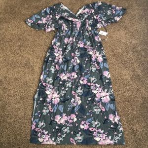 Jessica Simpson Floral Maternity Dress